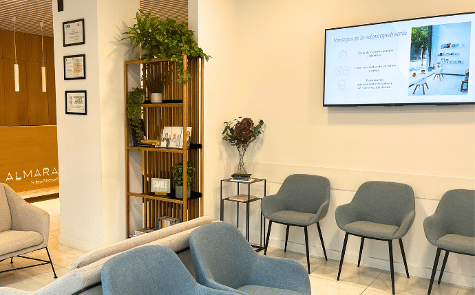 sala de espera y recepción